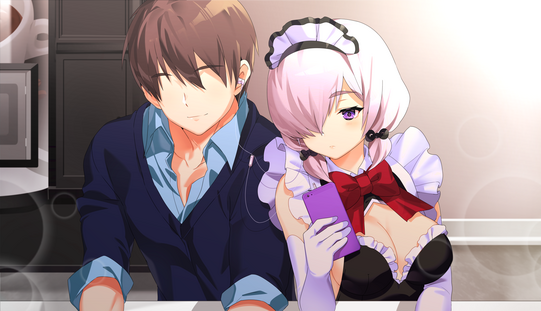 CG for a "Maid Idol" themed vn - Winged Cloud ©