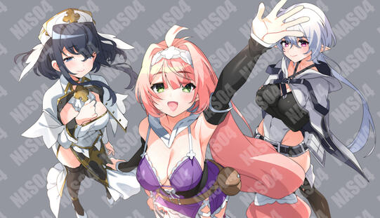 CG for an unreleased &quot;Fantasy themed&quot; project - Winged Cloud ©